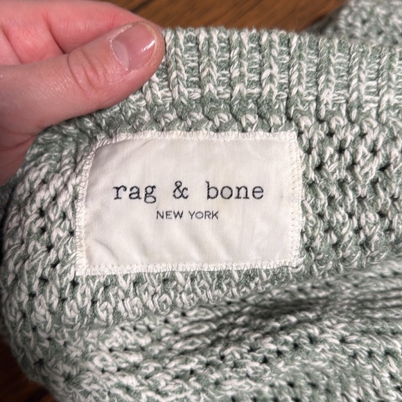 NWOT RAG & BONE Addison Shopper Bag in Leaf Green